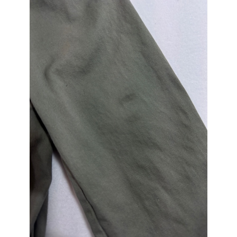 Style & Co Utility Jacket Women XL Green Cotton Field Anorak Military Coat - Picture 11 of 11